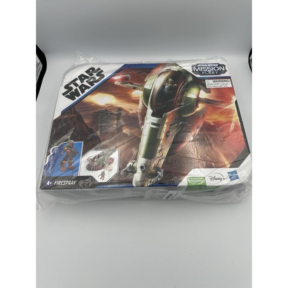 Star Wars Mission Fleet Starship Firespray Boba Fett Action Figure New